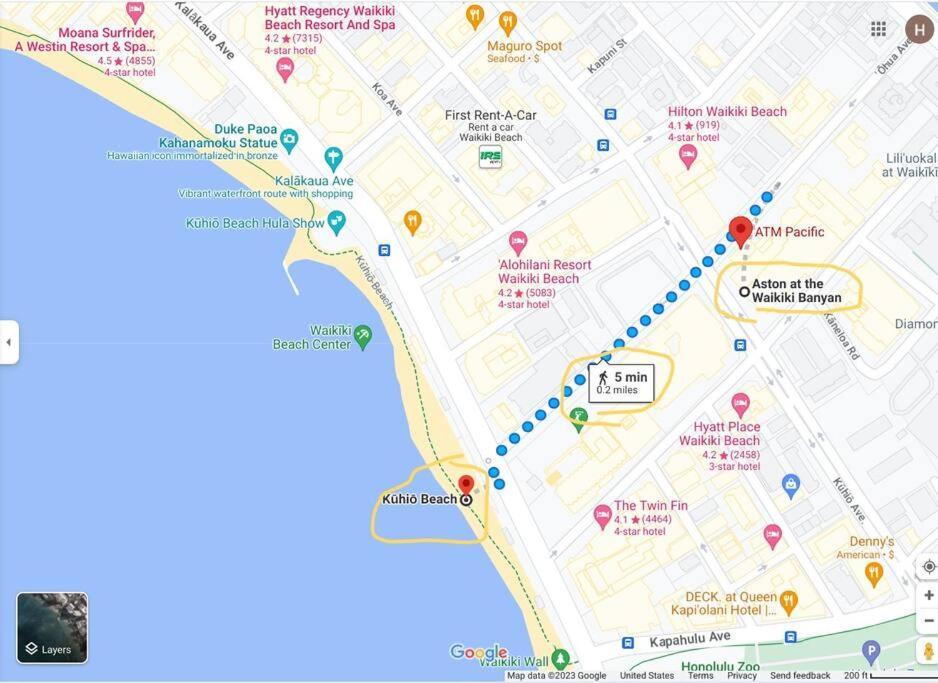 Huge Patio Washerdryer 1 Bedroom Banyan Free Parking 5 Min To Beach Honolulu Exterior foto